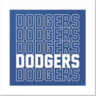 DODGERS Posters and Art